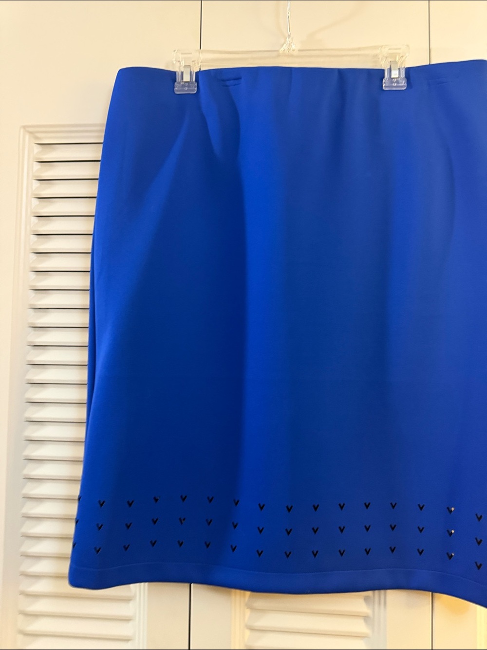 Vince Camuto Royal Blue Skirt with Branded Label